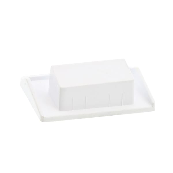 Bouton blanc rectangulaire 140063403012 grand format (1 / 2)