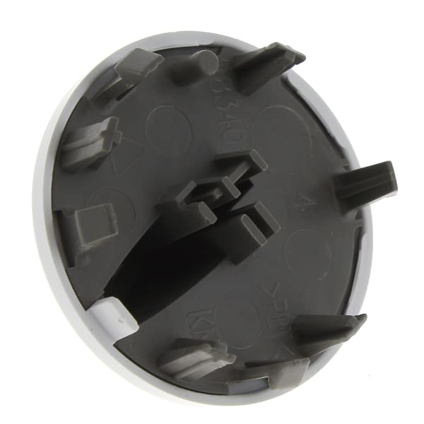 Bouton programmateur blanc grand format (2 / 2)