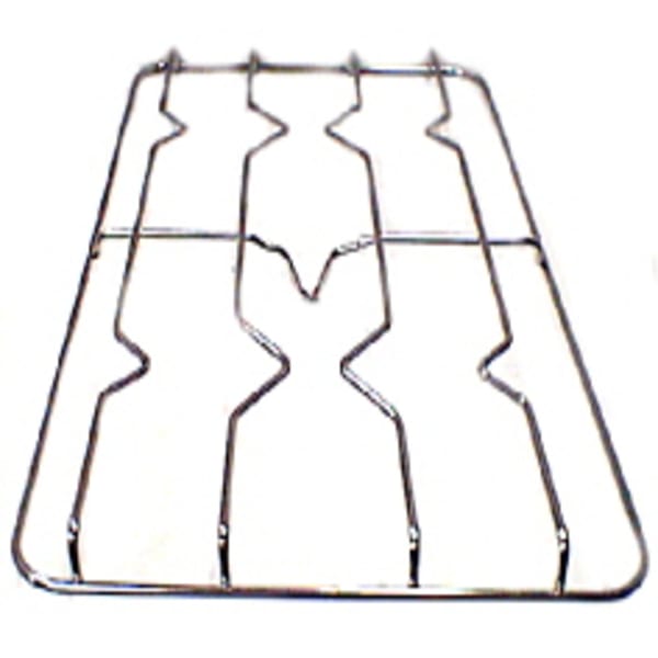 Grille inox 2 feux grand format (1 / 1)