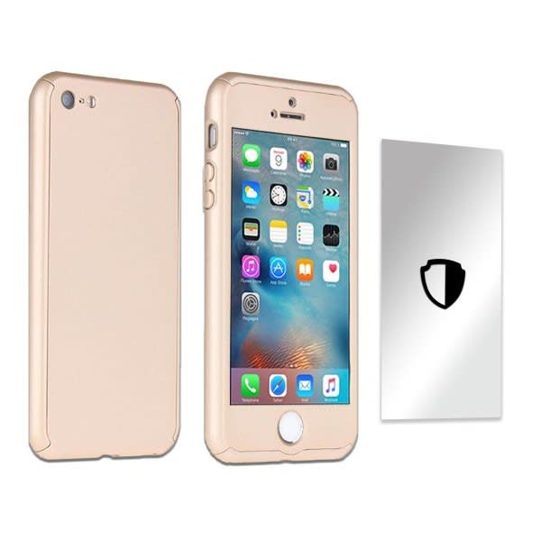 Coque 360°gold pour iphone 7 grand format (1 / 1)