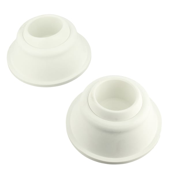 Tampons Blanc articulé par 2 pour échelle inclinée 43 ou droite 60 sans rotule 4401010501 grand format (2 / 6)