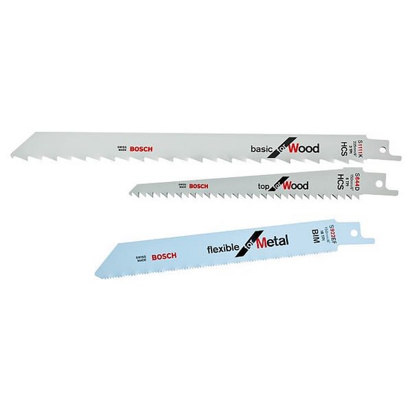 Lames scie sabre assorties par 3 grand format (1 / 2)