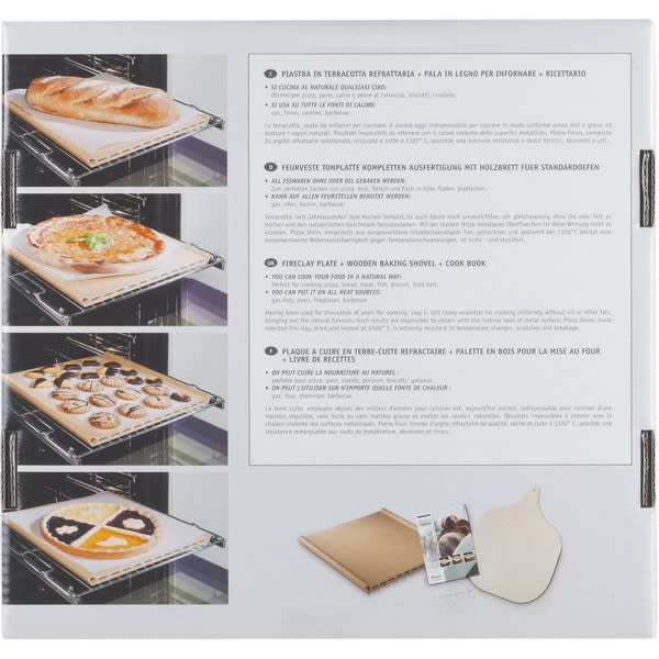 Pierre a pizza + palette en bois ptf100 grand format (3 / 3)