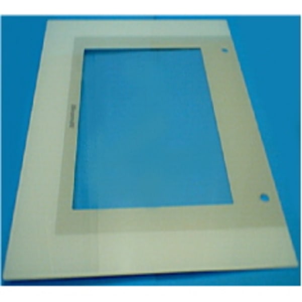 Vitre exterieure four blanche grand format (1 / 1)