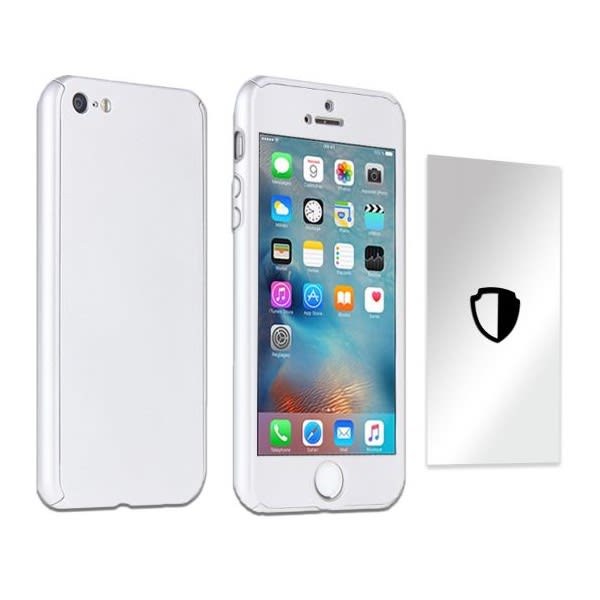 Coque 360°silver pour iphone 7 plus grand format (1 / 1)