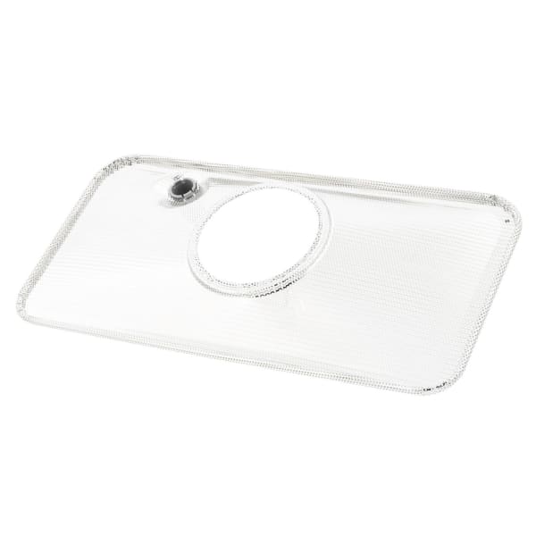 Tôle de socle de filtre grise 260x128mm 4055411005 grand format (1 / 2)