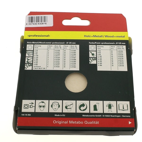 Abrasifs ronds d=125 80g par 5 4932367742 grand format (1 / 2)