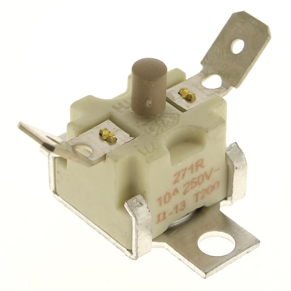 Thermostat 200° rearmable de securite grand format (1 / 2)