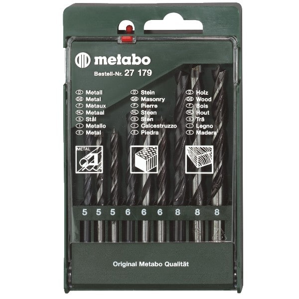 Coffret 9 forets metabo grand format (1 / 1)