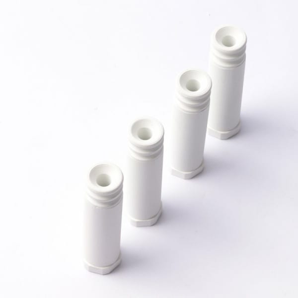 Entretoise longue x4 blanc carat/granit, 098630 grand format (1 / 2)