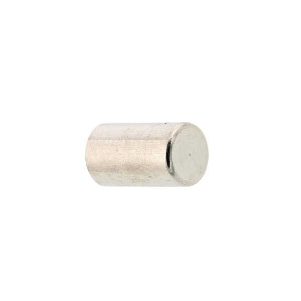 Bouton rond en métal nickel satiné 20117495 grand format (1 / 2)