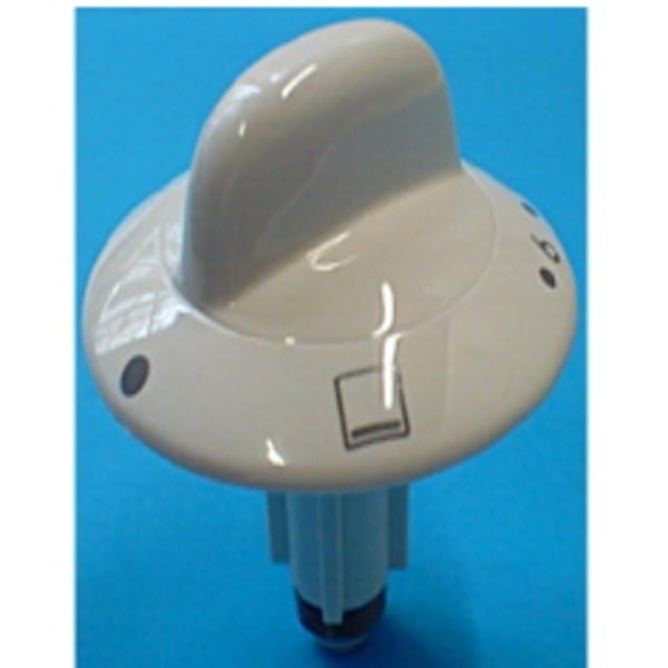 Bouton thermostat blanc grand format (1 / 1)