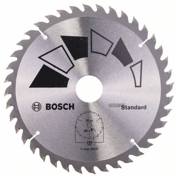 Lame scie circulaire 190x30/24 40 dents grand format (1 / 1)
