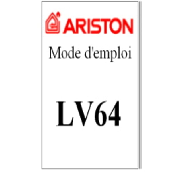 Mode d'emploi lv64 grand format (1 / 1)
