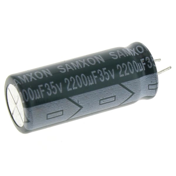 Condensateur 2200µf 35v 12.5x30 mm 105° grand format (1 / 1)
