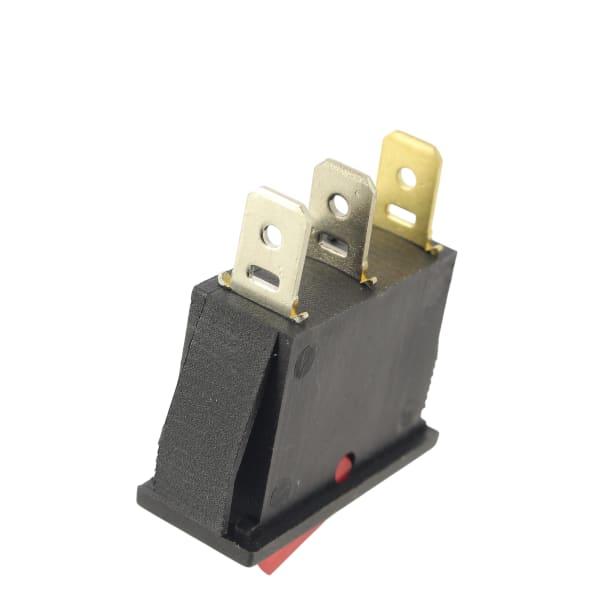 Interrupteur 3 cosses rouge grand format (3 / 6)