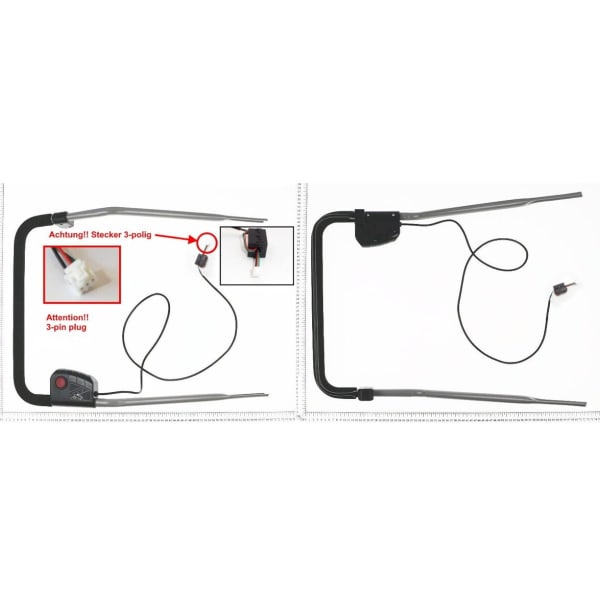 Guidon supérieur complet + boitier 341313103903 grand format (1 / 1)