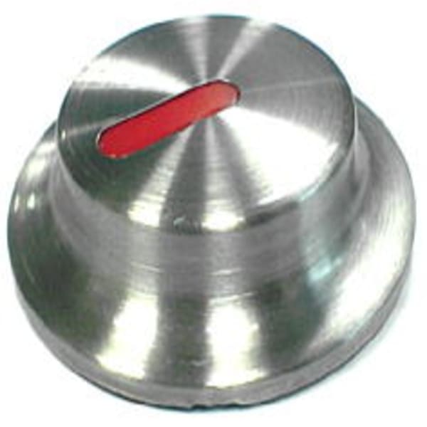 Bouton de commande gris et rouge grand format (1 / 1)