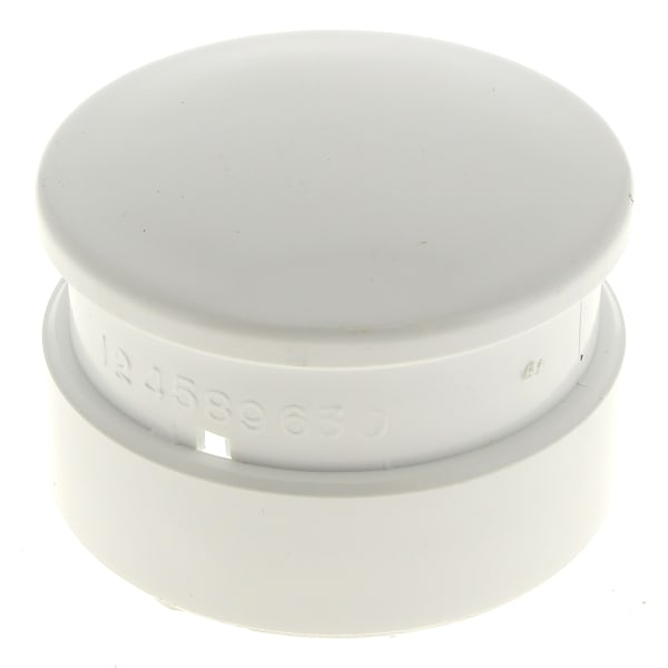 Capuchon bouton blanc grand format (1 / 2)