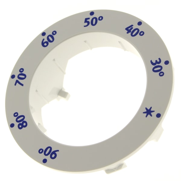 Collerette thermostat blanche grand format (1 / 2)