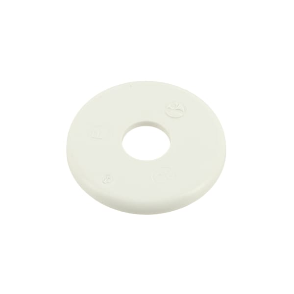 Rondelle plastique blanche pour vis de roue W7230224 grand format (2 / 6)
