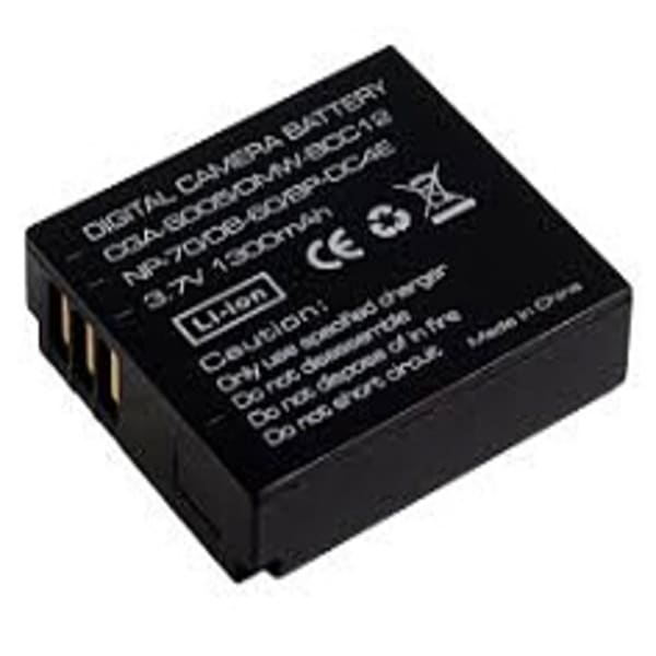 Batterie 3,7v 1250mah pour panasonic grand format (1 / 1)