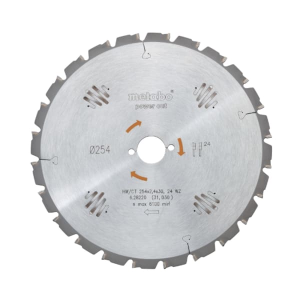Lame scie circulaire 250x30 24 dents grand format (1 / 1)
