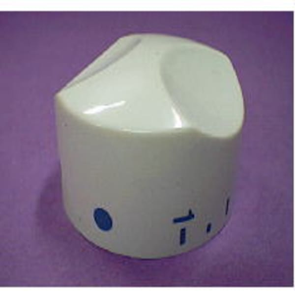 Bouton thermostat blanc grand format (1 / 1)