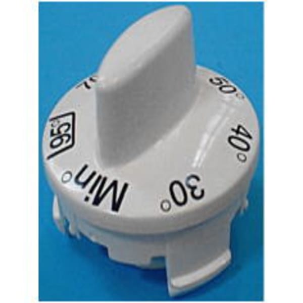 Bouton thermostat blanc grand format (1 / 1)