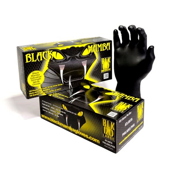 Gants black mamba l (t8/9) par 100 grand format (1 / 1)
