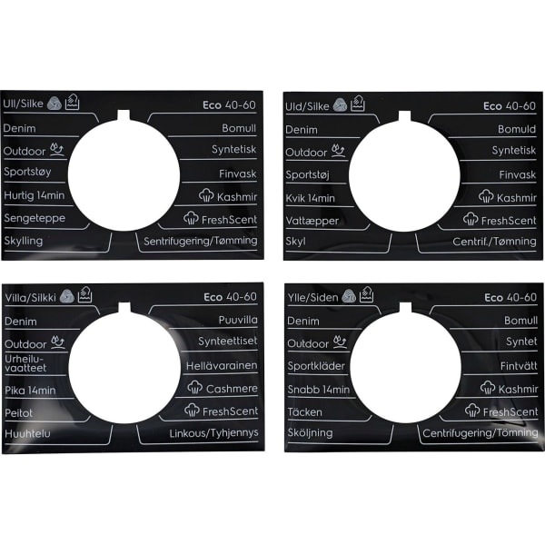 Plaque de programmes adhésive 140108512314 grand format (2 / 2)