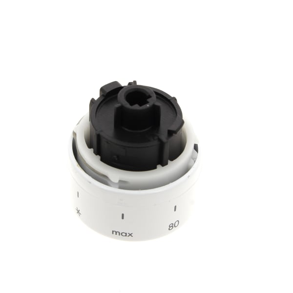 Bouton thermostat blanc grand format (2 / 2)