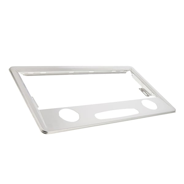 Encadrement rectangulaire acier satiné 52cm 4055395257 grand format (1 / 2)