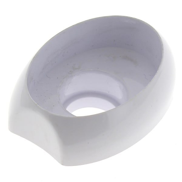 Collerette bouton gaz blanche grand format (1 / 3)