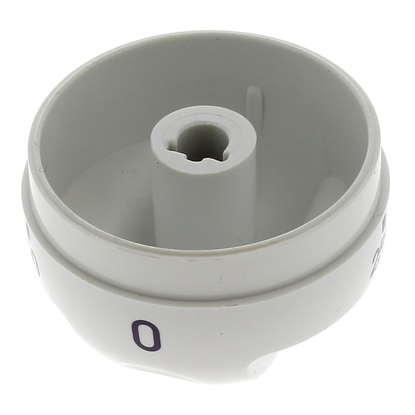 Bouton blanc thermostat de four grand format (2 / 2)
