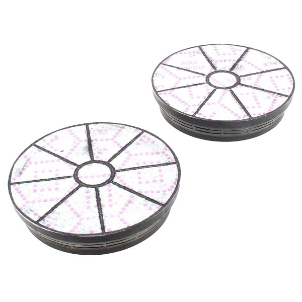 Filtre charbon par 2 type 145 d=146x30mm grand format (2 / 2)