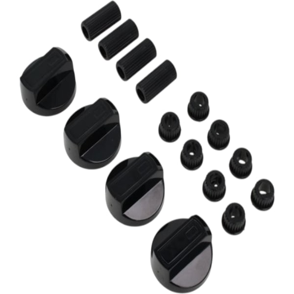 Bouton universel noir multi-axes par 4 grand format (2 / 3)