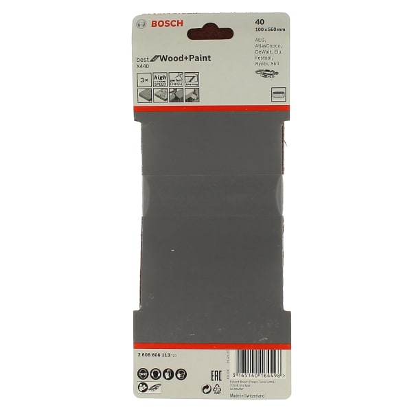 Bandes abrasives 100x560 40g par 3 grand format (2 / 2)