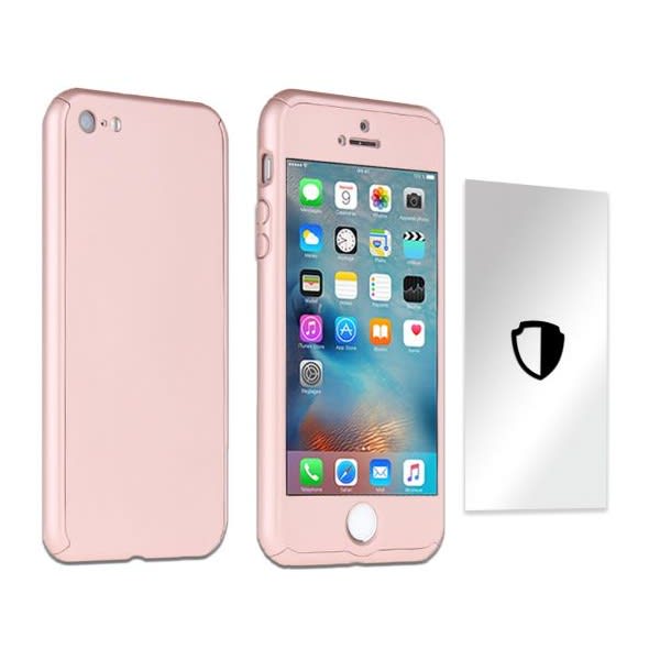 Coque 360°rose gold pour iphone 7 grand format (1 / 1)