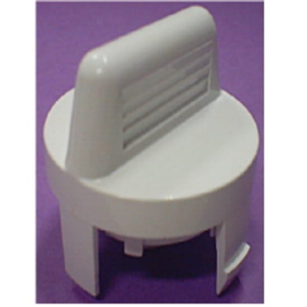 Bouton thermostat blanc grand format (1 / 1)