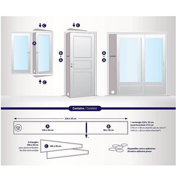 Kit d'evacuation climatiseur c00649277 grand format (4 / 4)