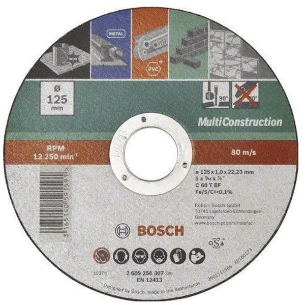 Disque a tronçonner d=125 grand format (1 / 1)