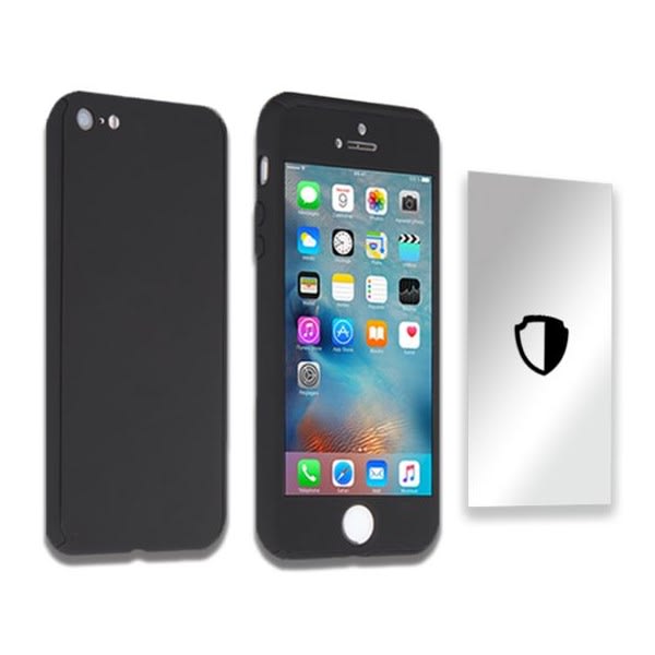 Coque 360°noire pour iphone 6+/6s+ grand format (1 / 2)