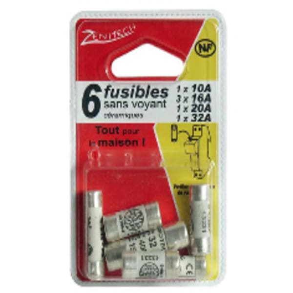 Fusibles ceramique assortis par 6 grand format (1 / 1)