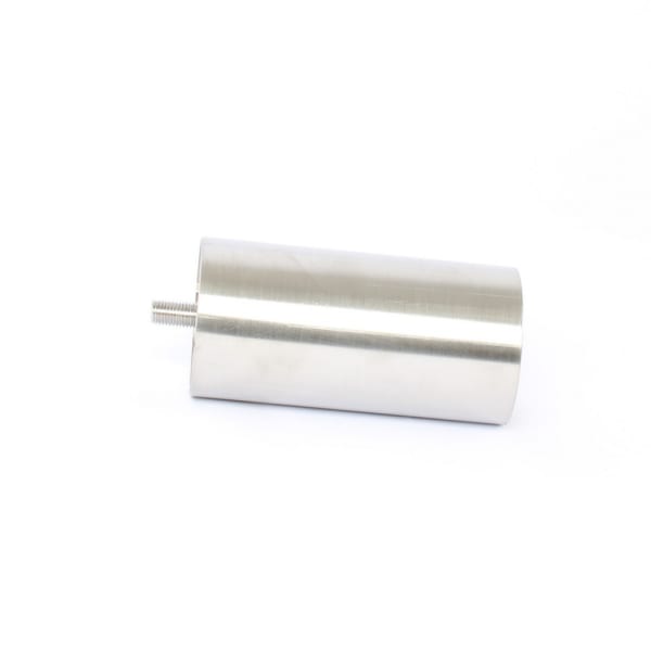 Pied en inox soudé de hauteur 117 mm 160712 grand format (3 / 3)