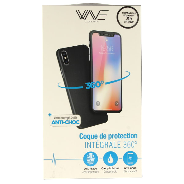 Cover 360° rubber iphone xr grand format (1 / 2)