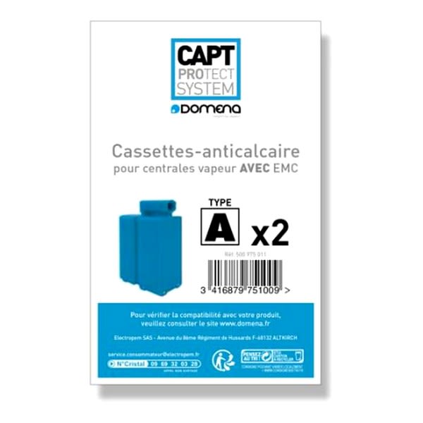 Cassette anticalcaire DOMENA Type C (lot de 3)- Domena - 001756
