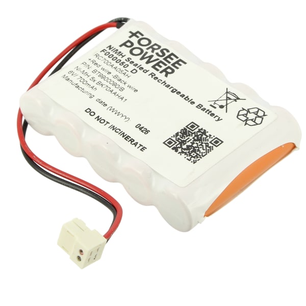 Batterie de thermostat 6V 700MAH AA, 030994 grand format (3 / 6)