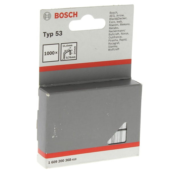 Agrafes 14x11,4 mm type 53 par 1000 grand format (1 / 1)