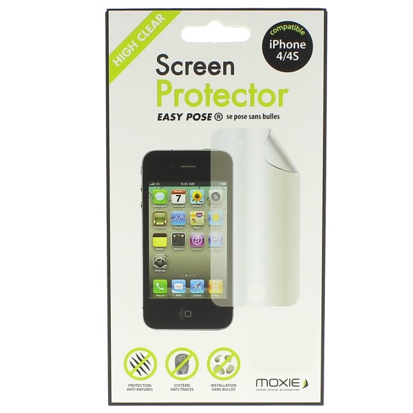 Film transparent easy pose iphone 4 / 4s grand format (1 / 1)